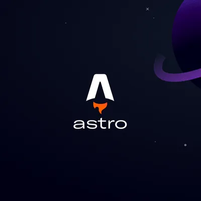 Logo of the Astro website framework.