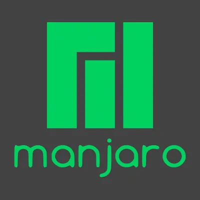 The logo of Manjaro Linux.